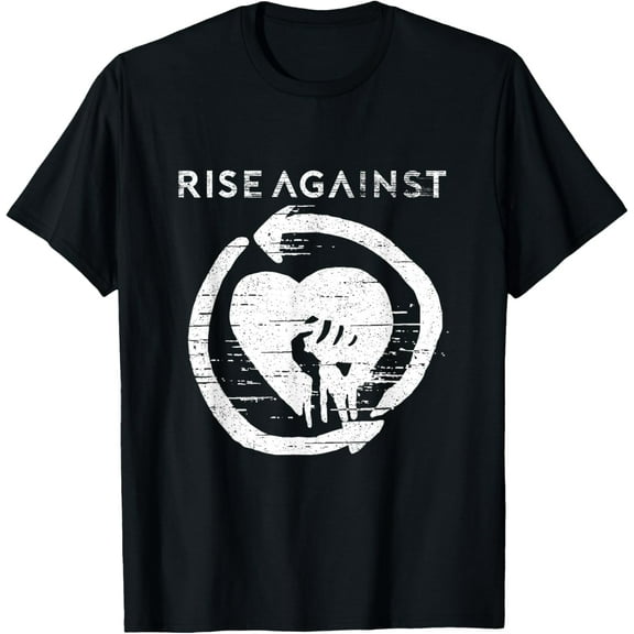 Rise Against - Official Merchandise - New Heartfist T-Shirt mens t shirt,black,women,funny,misfits,men,journey