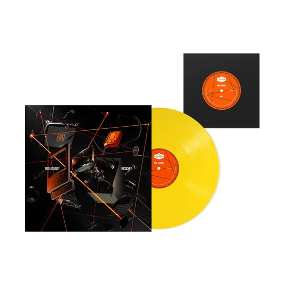 Rise Against Ricochet (vinile colorato Canary Yellow + Live 7" 45 giri Amazon Ex (Vinyl Record)