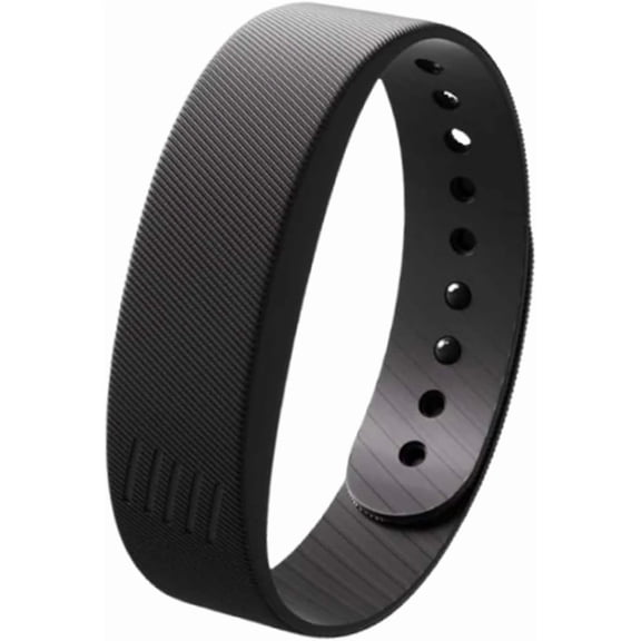 Rise Alarm Band, Alarm Clock Watch, Silent Vibration Wake-Up Wristband for Deep Sleepers, Snooze-Free Smart Watch for Men and Women (Black)