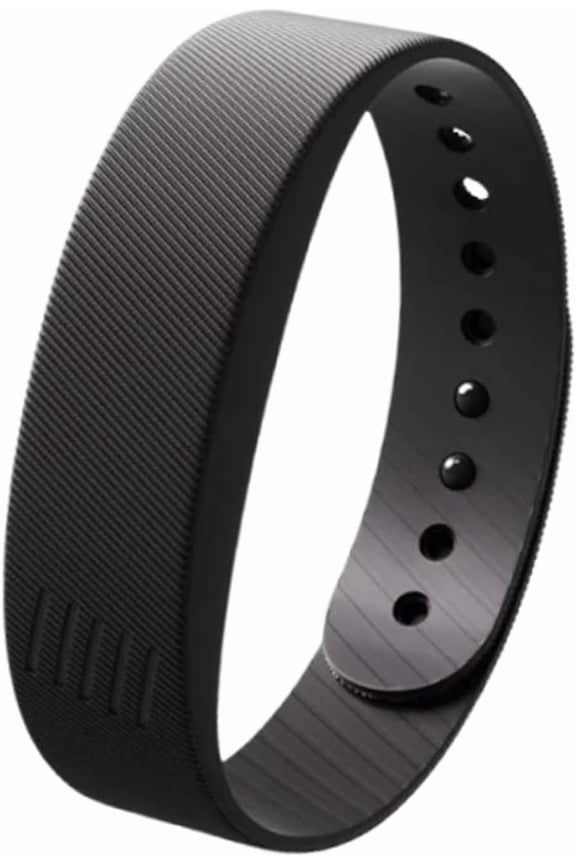 Rise Alarm Band, Alarm Clock Watch, Silent Vibration Wake-Up Wristband for Deep Sleepers, Snooze-Free Smart Watch for Men and Women (Black)