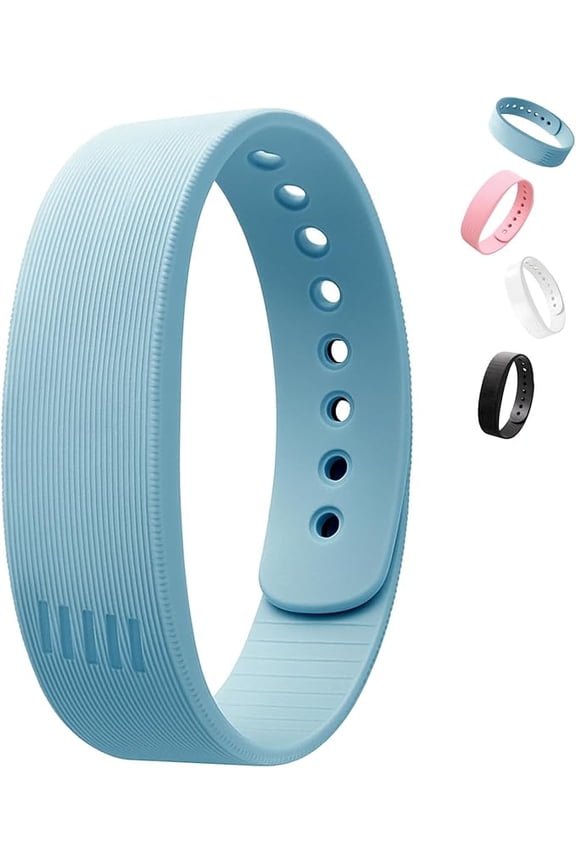 Rise Alarm Band, Risebands Quiet Rise Band for Men Women, Original Rise Alarm Band Vibration Wake-Up Silent Alarm Wristband for Deep Sleepers, for Happier Morning (Blue)