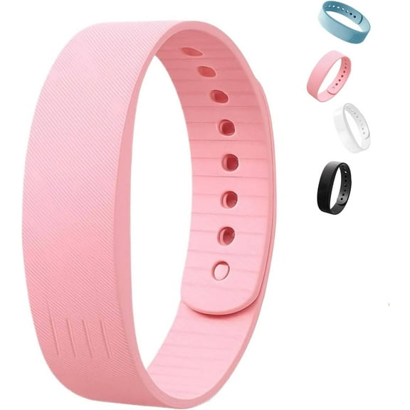 Rise Alarm Band, Risebands Quiet Rise Band for Men Women, Original Rise Alarm Band Vibration Wake-Up Silent Alarm Wristband for Deep Sleepers, for Happier Morning (Pink)