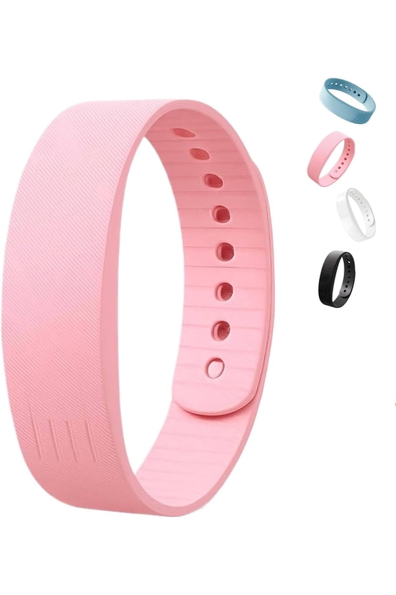 Rise Alarm Band, Risebands Quiet Rise Band for Men Women, Original Rise Alarm Band Vibration Wake-Up Silent Alarm Wristband for Deep Sleepers, for Happier Morning (Pink)