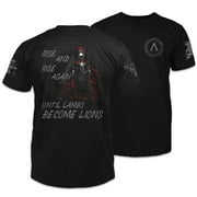 Rise And Rise Again T-Shirt Patriotic Tribute Tee | American Pride Veteran Support Shirt | 100% Cotton Military Apparel