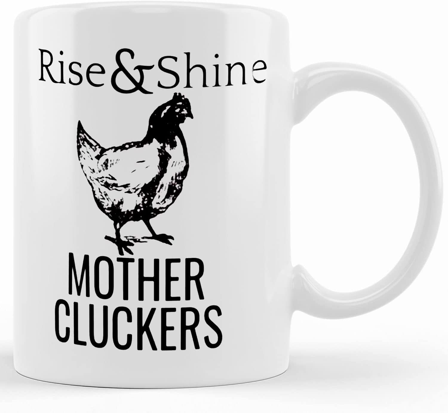 Rise And Shine Mother Cluckers Mug Chicken Cup Farm Mug Cowgirl Cup