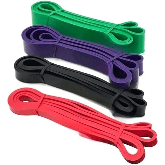 Rise Bands 1-4 (15-125lbs) Heavy-Duty Exercise Resistance Band for Physical Therapy, Fitness, Muscle Development, Rehab, Mobility, Stretching, and More - RISEband Levels 1-4$$Sport & Recreation Other