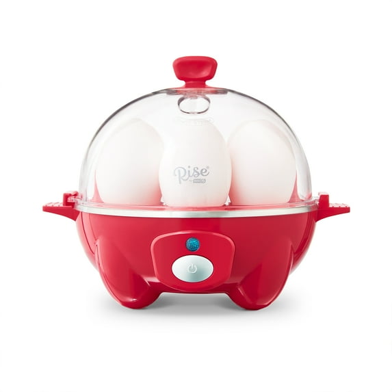Rise By Dash Egg Cooker, Red