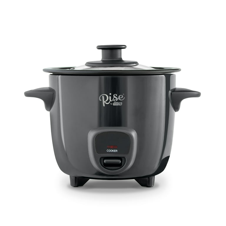 Rise by Dash 6056579 2 Cups Rice Cooker Black