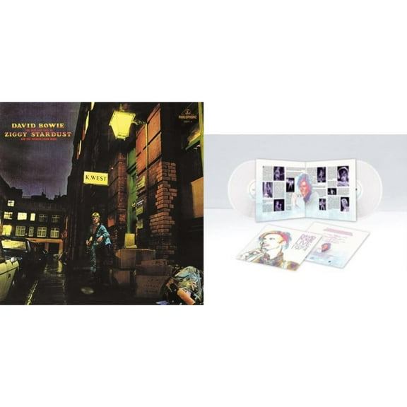 Rise & Fall Of Ziggy Stardust (2012 Remaster) & Live Los Angeles 1974 (White LP Vinyl/Limited)