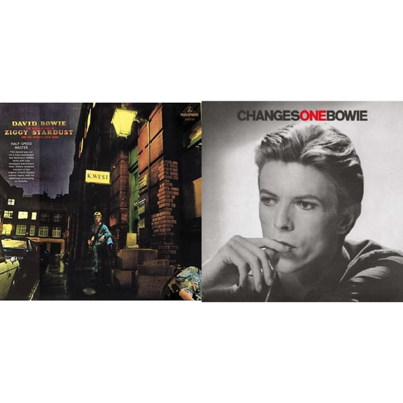 Rise & Fall Of Ziggy Stardust & The Spiders From Mars (2012 Remaster/Half-Speed Master) & Changesonebowie (180G) [LP Vinyl Bundle]