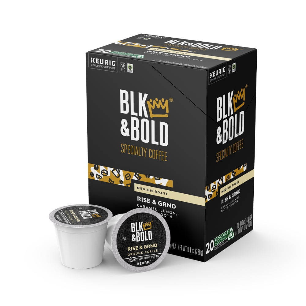 Rise & GRND Medium Roast - Keurig K-Cup Coffee Pods 20ct