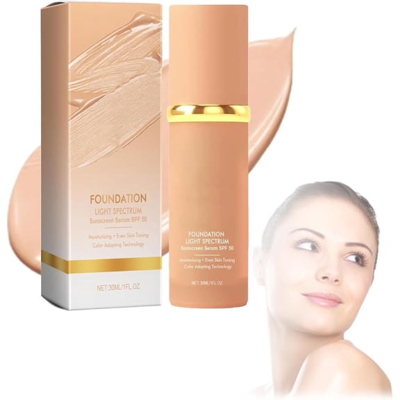 Foundation, Cosmetics Foundation, 4 in 1 Foundation, Color Changing Foundation