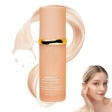 Rise Luxus Ultrablend 4 in 1 Foundation,Match Foundation 4 in 1,Match Cosmetics Foundation 4 in 1 (1pcs, 1)