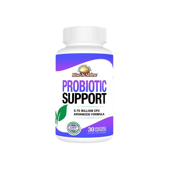 Rise-N-Shine Probiotic Support, Caprylic Acid, Aloe Vera, Dietary Supplement, Men and Women, 30 Ct