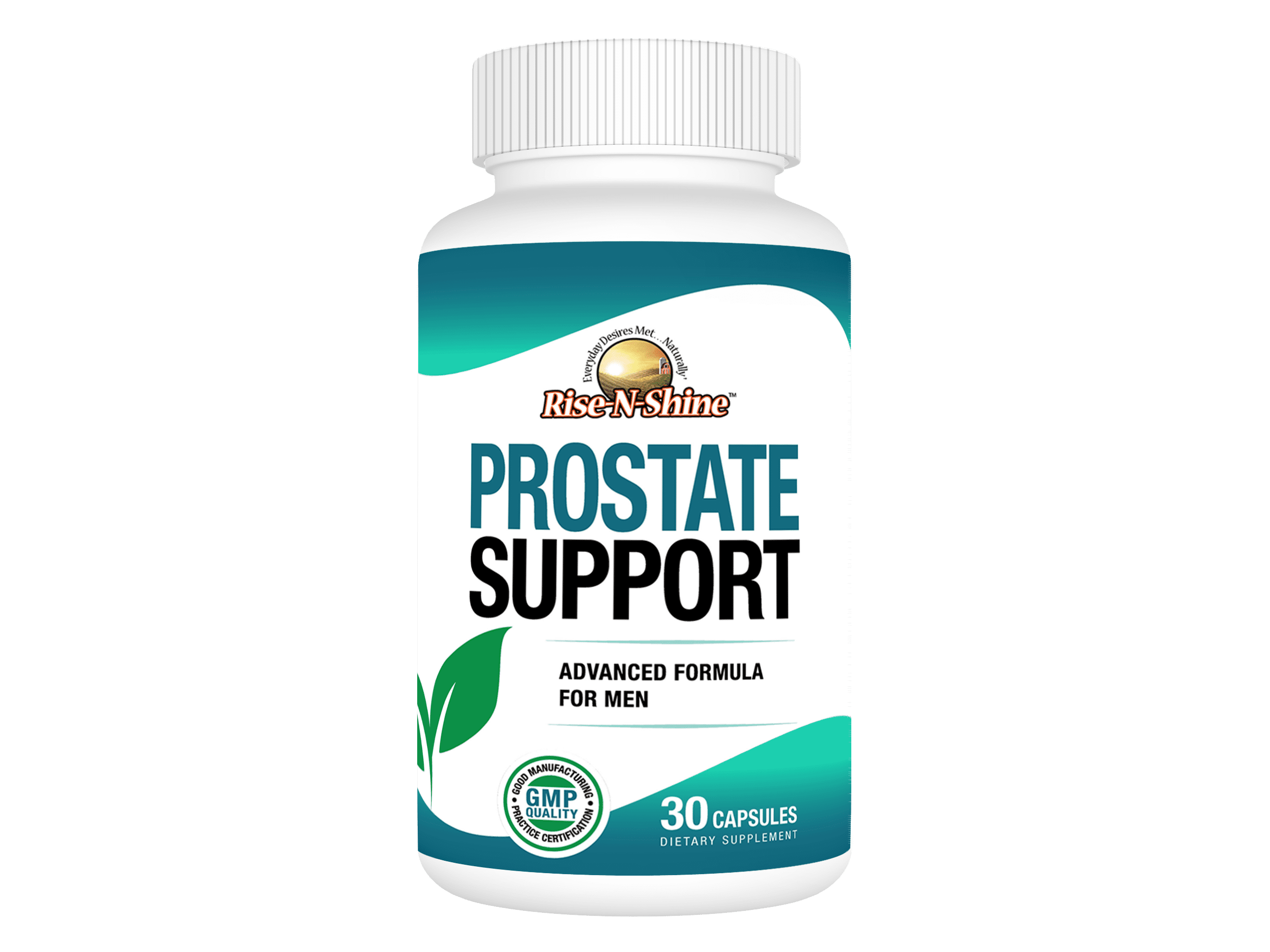 RiseNShine, Prostate Support Supplement for Men, Vitamin, Mineral Blend, Dietary Supplement
