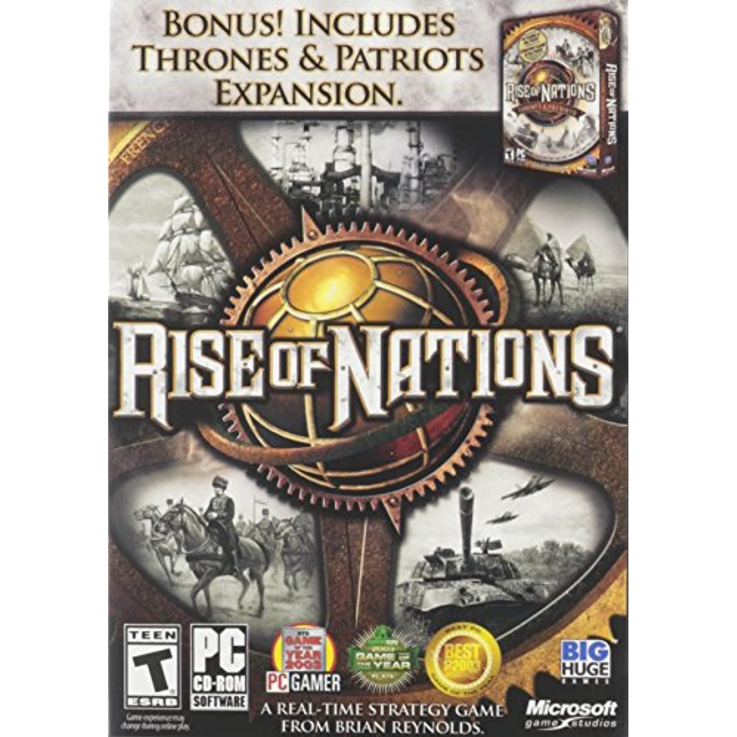 Rise of Nation, including Thrones & Patriots Expansion Pack