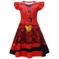 Rise Red Princess Jumpsuits Halloween Costume Children Halloween Print