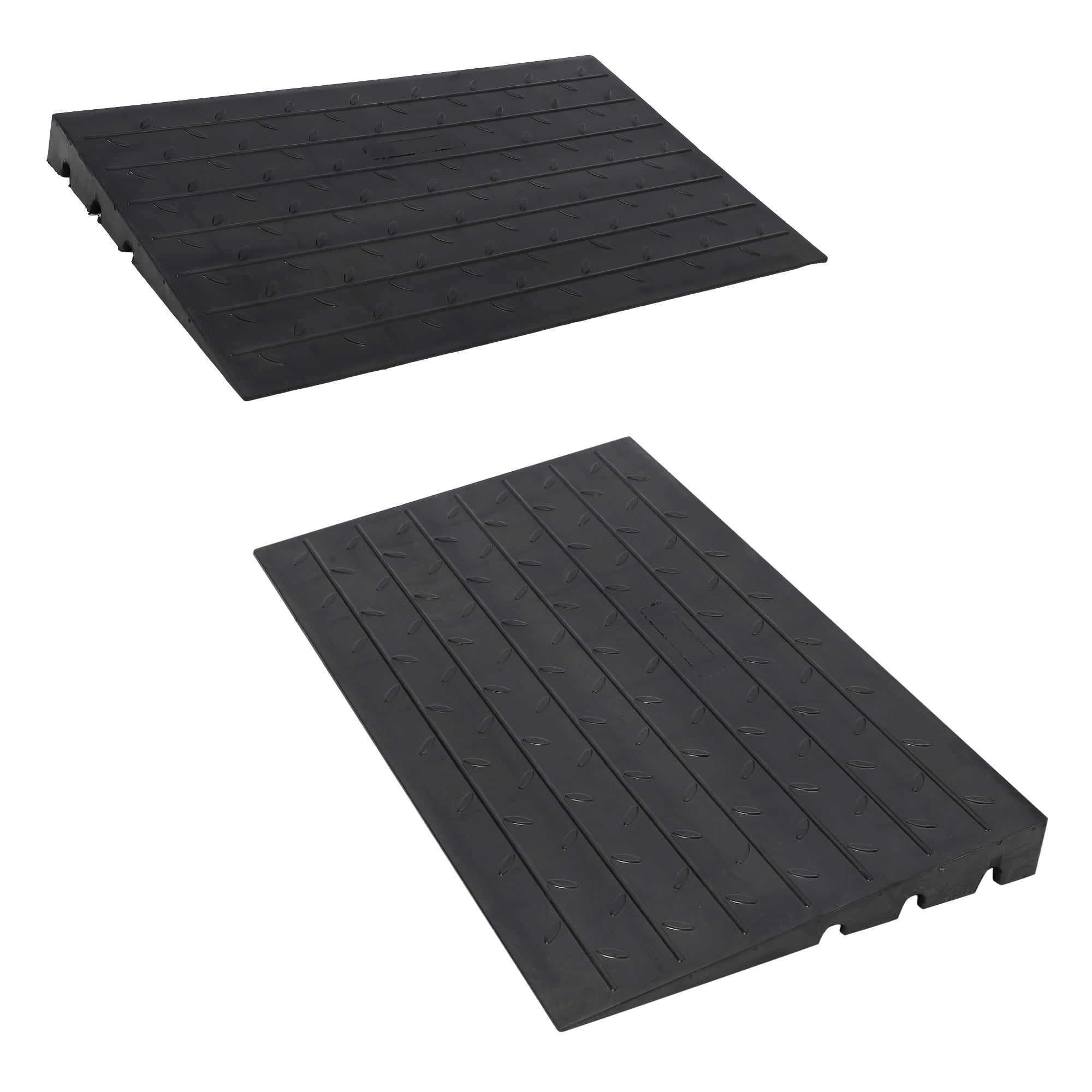 Natural Loading Ramp Rise Threshold Ramps for Doorways, 2500 Lbs Load Capacity, 42