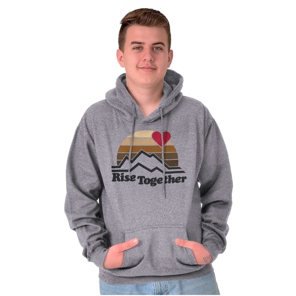 Rise Together Social Justice Equality Hoodie Sweatshirt Women Men Brisco Brands M