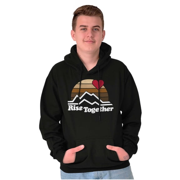 Rise Together Social Justice Equality Hoodie Sweatshirt Women Men Brisco Brands X