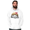 thumbnail image 1 of Rise Together Social Justice Equality Unisex Plus Fleece Graphic Hoodie Brisco Brands 3X, 1 of 5