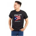 thumbnail image 1 of Rise Up Puerto Rican Pride Se Levanta Men's Graphic T Shirt Tees Brisco Brands L, 1 of 4