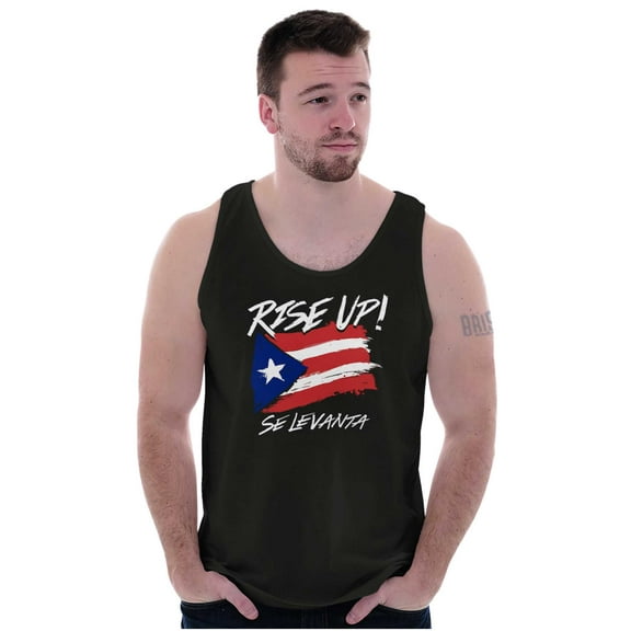 Rise Up Puerto Rican Pride Se Levanta Tank Top T Shirts Men Women Brisco Brands S