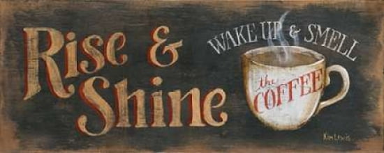 Rise and Shine Canvas Art - Kim Lewis (10 x 20)