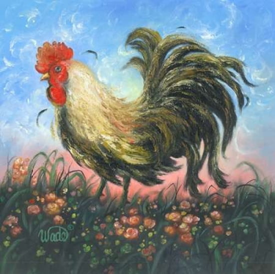 Rise and Shine Canvas Art - Vickie Wade (24 x 24)