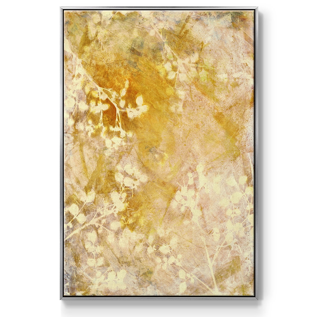 Rise and Shine Framed Premium Gallery Wrapped Canvas - Ready to Hang - 25 x 37 - Silver Floating Frame
