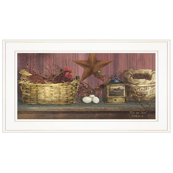 Rise and Shine by Billy Jacobs Printed Wall Art Wood Multi-Color