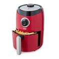 thumbnail image 1 of Rise by Dash Compact Air Fryer Oven with Temp Control Non-Stick Basket, Recipes + Auto Shut off, 2 Quart - Red - New - 12 in. tall, 1 of 7