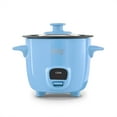 Rise by Dash Mini Rice Cooker 2 Cups Removable NonStick Soups