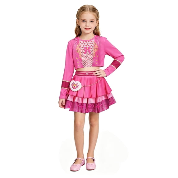 Red Princess Rise of Red Halloween Cosplay Costume, Red outfit Set, Halloween Cosplay Outfit for Anime Dress Up Party
