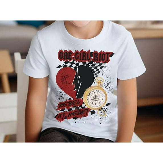 Rise of Red, Subtle Theme Park T-Shirt, Girls Disney T Descendants Shirt