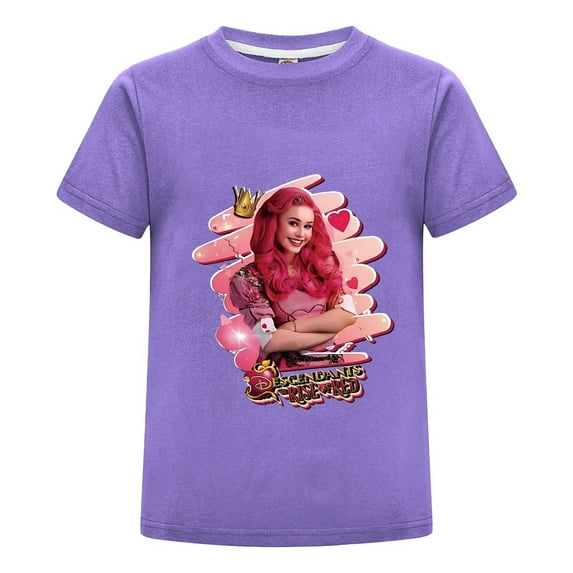 Rise of Red T-Shirt – Children’s Graphic Tee for Girls Inspired by Descendants 4