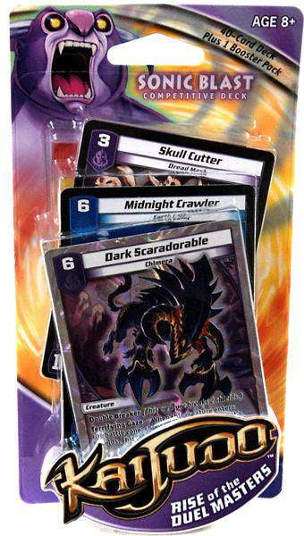 Kaijudo Trading Card Game Deck Sonic Blast by Wizards of the Coast Games -  Walmart.com