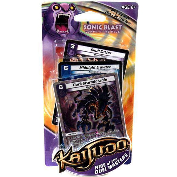Kaijudo Trading Card Game Deck Sonic Blast by Wizards of the Coast Games