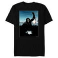 thumbnail image 1 of Rise of the Planet of the Apes Caesar Ape Army Movie Poster - Short Sleeve Blended T-Shirt for Adults - Customized-Black, 1 of 5
