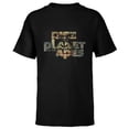 thumbnail image 1 of Rise of the Planet of the Apes Caesar in Logo Movie Poster - Short Sleeve T-Shirt for Kids - Customized-Black, 1 of 5