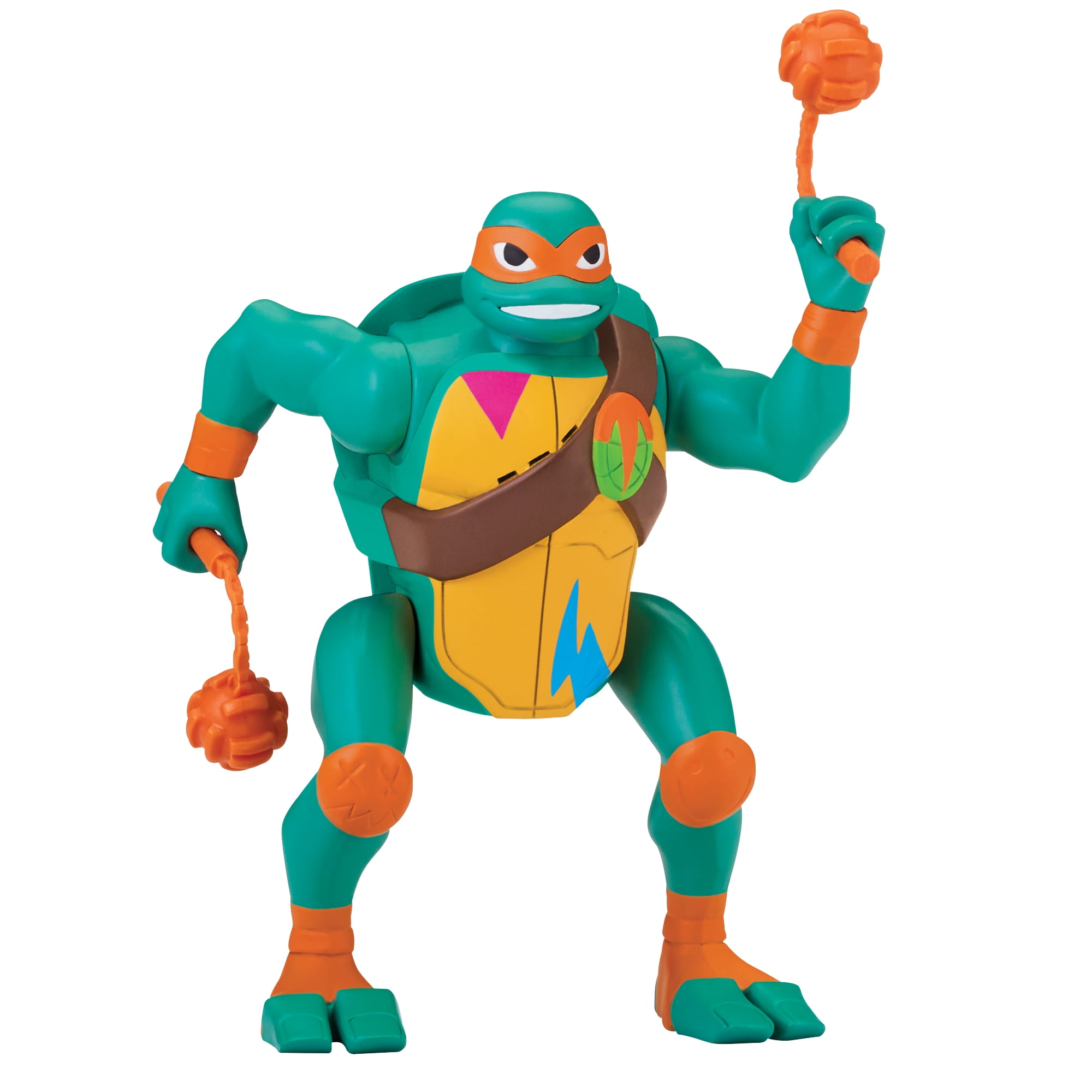 Rise of the Teenage Mutant Ninja Turtle Michaelangelo Popup Attack Deluxe  Figure 