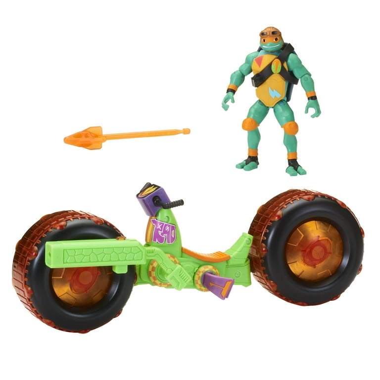 Rise of the Teenage Mutant Ninja Turtle Shell Hog with Exclusive Michelangelo