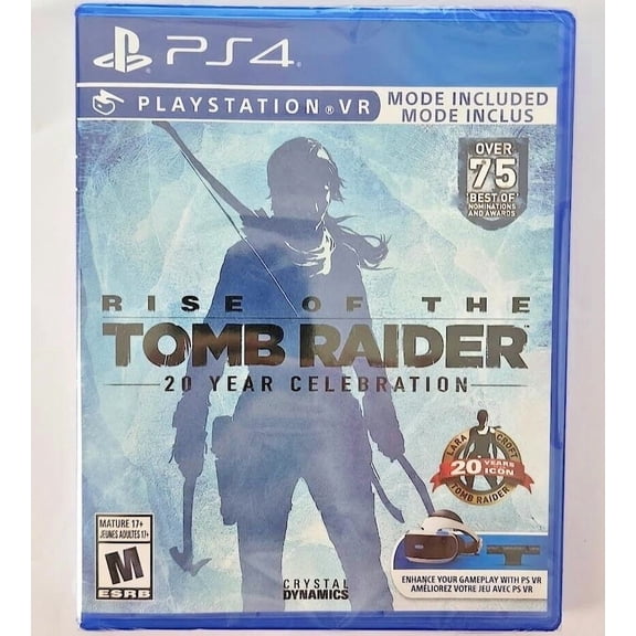 Rise of the Tomb Raider: 20 Year Celebration PS4 Brand New Game Special (2016)