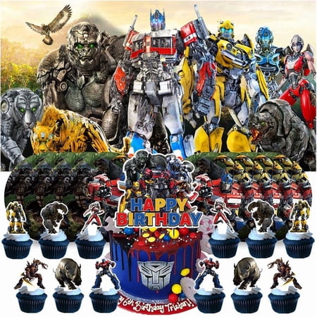 Rise of the beast Party Supplies Decor Decorations Plates Movie Background Cake Topper Backdrop Banner