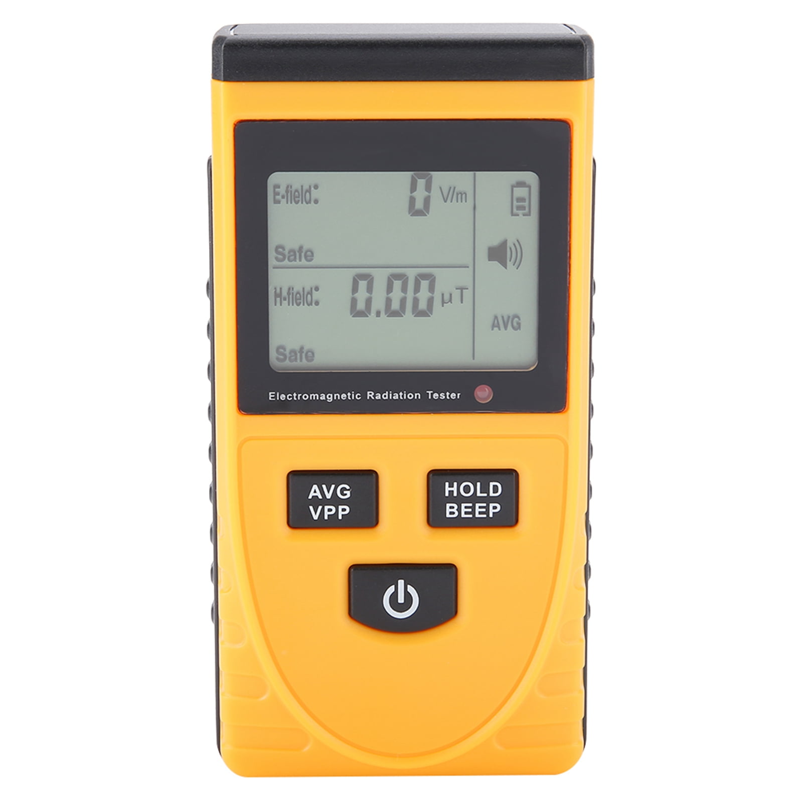 Risegun EMF Meter, Geiger Counter Nuclear Energy Radiation Meter Radiation Survey Meter Radiation Detector Tester Digital Electromagnetic Radiation Detector EMF Tester