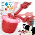 thumbnail image 1 of Risehigh Interactive Dog Toys, Motion Activated Balls for Small Medium Large Dogs, Automatic Moving Dogs Toy with Rope Wicked Ball for Boredom Relief, Interactive Dog Ball to Keep Them Busy, 1 of 9