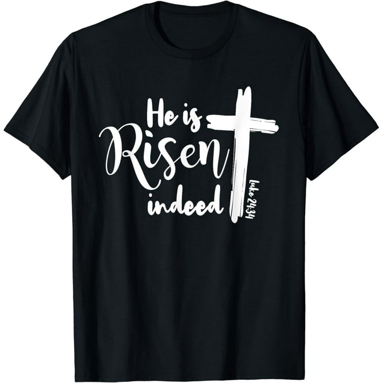 He Is Risen Indeed Bleached Tee He Is Risen Indeed Bleached Tee