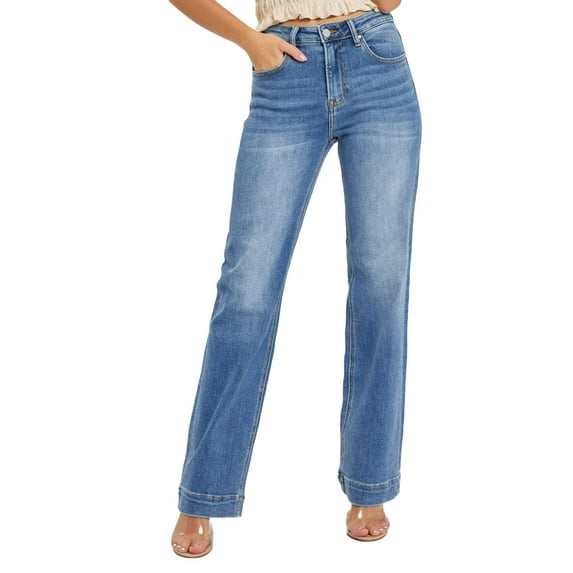 Risen Jeans - High Rise Straight Jeans - RDP5444