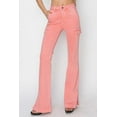 thumbnail image 1 of Risen High Rise Side Slit Cargo Bootcut Jeans, 1 of 7
