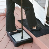 Riser Step Stool  - 3 1/2"H Safety Half Step Platform - Indoor/Outdoor
